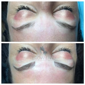 Eyebrow Tattoo result by Brow Envy Permanent Cosmetics: Microblading Eyebrow in Port Orange, FL