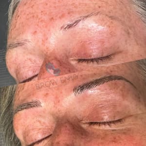 Eyebrow Tattoo result by Brow Envy Permanent Cosmetics: Microblading Eyebrow in Port Orange, FL