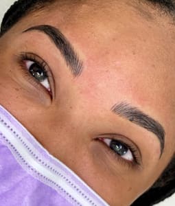 Eyebrow Tattoo result by Brow Esthetics Microblading & Cosmetic Tattoo in Cincinnati, OH