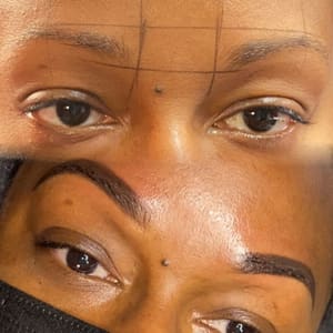 Eyebrow Tattoo result by Brow Friends Forever, LLC in Bowie, MD