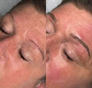Eyebrow Tattoo result by Brow Haus & Co. LLC in Evansville, IN