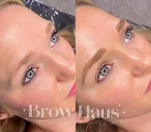 Eyebrow Tattoo result by Brow Haus & Co. LLC in Evansville, IN