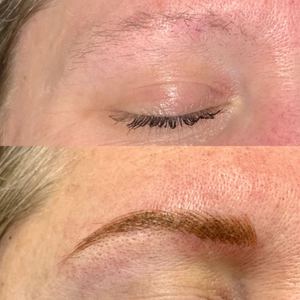 Eyebrow Tattoo result by Brow Ink Microblading | Permanent Makeup Studio in San Luis Obispo, CA
