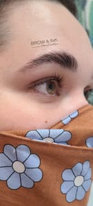 Eyebrow Tattoo result by Brow & Ink Permanent Cosmetics in Austin, TX