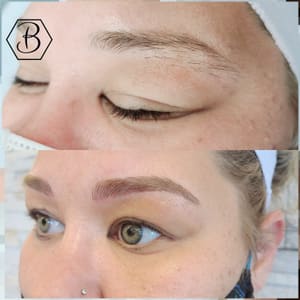 Eyebrow Tattoo result by Brow & Ink Permanent Cosmetics in Austin, TX