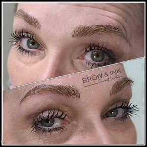 Eyebrow Tattoo result by Brow & Ink Permanent Cosmetics in Austin, TX