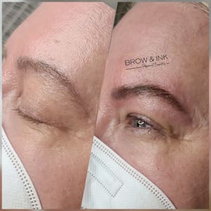 Eyebrow Tattoo result by Brow & Ink Permanent Cosmetics in Austin, TX