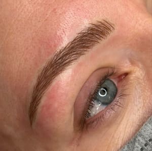 Eyebrow Tattoo result by brow joon in Austin, TX