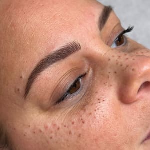 Eyebrow Tattoo result by brow joon in Austin, TX
