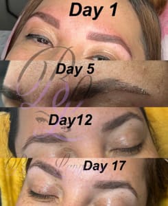 Eyebrow Tattoo result by Brow Language in Cleveland, OH