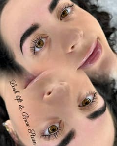 Eyebrow Tattoo result by Brow Lash Nails Artistry in Lafayette, LA