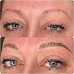 Eyebrow Tattoo result by Brow Love Beauty Bar in Orland Park, IL