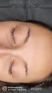 Eyebrow Tattoo result by Brow Love Beauty Bar in Orland Park, IL