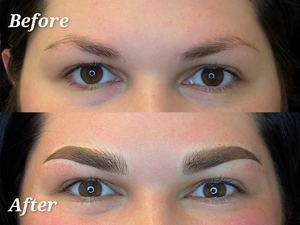 Eyebrow Tattoo result by Brow Madam by Mory (PMU Trainer) in Mary Esther, FL