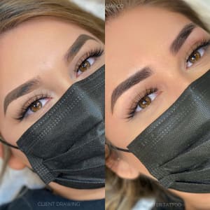 Eyebrow Tattoo result by Brow Mama Co. in San Ramon, CA