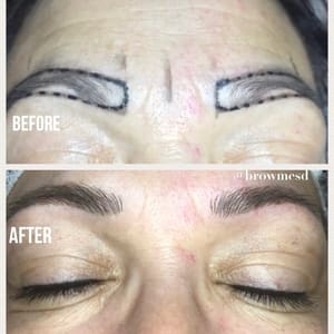 Eyebrow Tattoo result by Brow Me in San Diego, CA