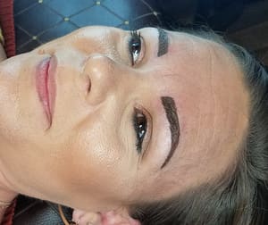 Eyebrow Tattoo result by Brow Microblading & Permanent Make-Up by Jenny Lynn, RN, BSN, CMS in Omaha, NE