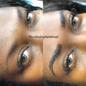 Eyebrow Tattoo result by Brow Palace in Pembroke Pines, FL