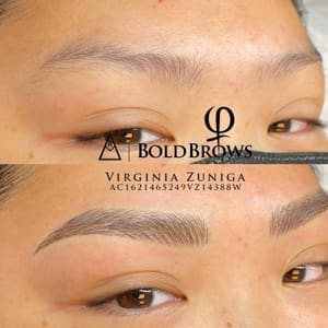 Eyebrow Tattoo result by Brow Queen Beauty Ink in Edinburg, TX