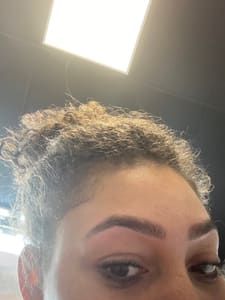 Eyebrow Tattoo result by BROW QUEEN Eyebrow Threading and Microblading in Omaha, NE