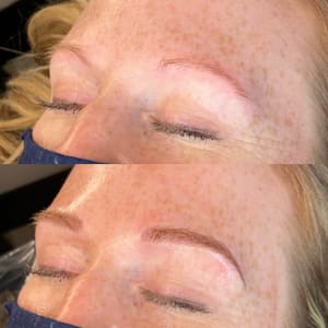 Eyebrow Tattoo result by Brow Revolution in Plano, TX