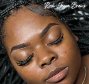 Eyebrow Tattoo result by Brow Rich Studio in Bossier City, LA