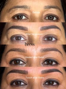 Eyebrow Tattoo result by Brow.RN_ in Minneapolis, MN