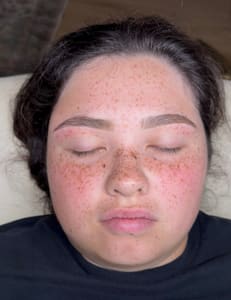 Eyebrow Tattoo result by Brow Sculpt Studio in Bristol, PA