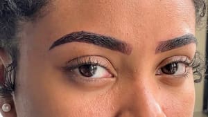 Eyebrow Tattoo result by Brow & Skën Bar in Houston, TX