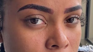 Eyebrow Tattoo result by Brow & Skën Bar in Houston, TX