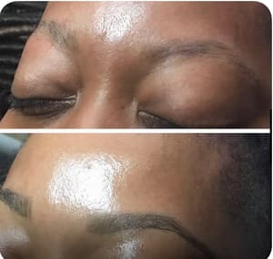 Eyebrow Tattoo result by Brow spa in Clarksville, TN