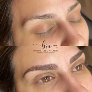 Eyebrow Tattoo result by Brow Studio Atlanta in Gainesville, GA