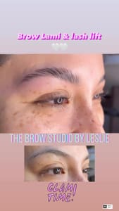 Eyebrow Tattoo result by Brow Studio By Leslie LLC in Alexandria, VA