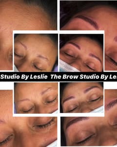 Eyebrow Tattoo result by Brow Studio By Leslie LLC in Alexandria, VA