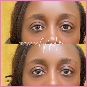 Eyebrow Tattoo result by Brow Studios of Frisco in Providence Village, TX