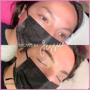 Eyebrow Tattoo result by Brow Studios of Joliet in Romeoville, IL