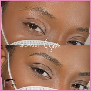 Eyebrow Tattoo result by Brow Studios of Kendall in Cutler Bay, FL