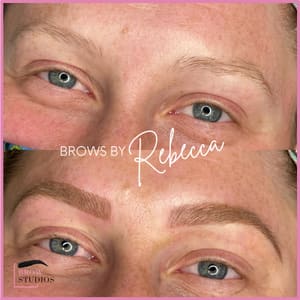 Eyebrow Tattoo result by Brow Studios of Milwaukee in St Francis, WI