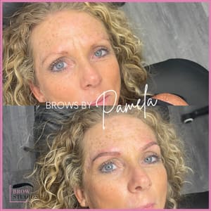 Eyebrow Tattoo result by Brow Studios of St. Charles in Streamwood, IL