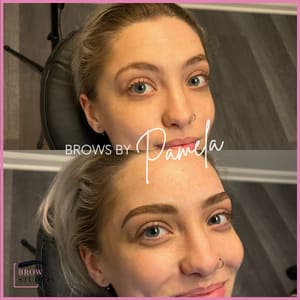 Eyebrow Tattoo result by Brow Studios of St. Charles in Streamwood, IL