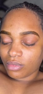 Eyebrow Tattoo result by Brow Trap Studio in Atlanta, GA