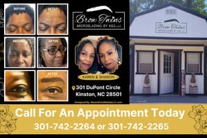 Eyebrow Tattoo result by Brow Twins Microblading by K&S in Kinston, NC