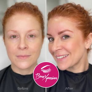 Eyebrow Tattoo result by Brow Xpressions Beauty Spa in Kennesaw, GA
