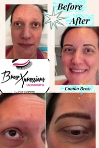 Eyebrow Tattoo result by Brow Xpressions Beauty Spa in Kennesaw, GA