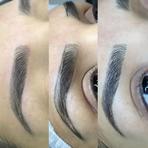 Eyebrow Tattoo result by Browaholic Brow Studio in Hallandale Beach, FL