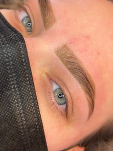 Eyebrow Tattoo result by Browaholic Brow Studio in Hallandale Beach, FL