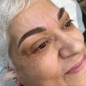 Eyebrow Tattoo result by BrowBae Permanent Makeup in Las Vegas, NV