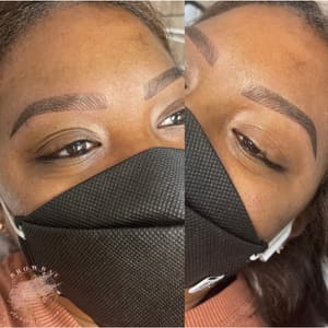 Eyebrow Tattoo result by BrowBae Permanent Makeup in Las Vegas, NV