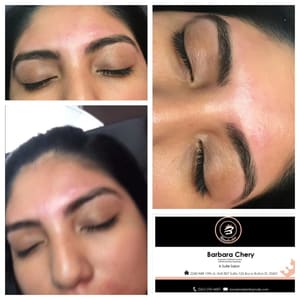 Eyebrow Tattoo result by BrowBarbie Inc. in Boca Raton, FL