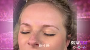 Eyebrow Tattoo result by BrowBeat Studio Dallas Advanced Eyebrow Microblading Experts in Dallas, TX